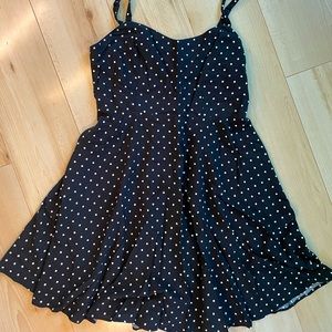 Babydoll polka dot dress